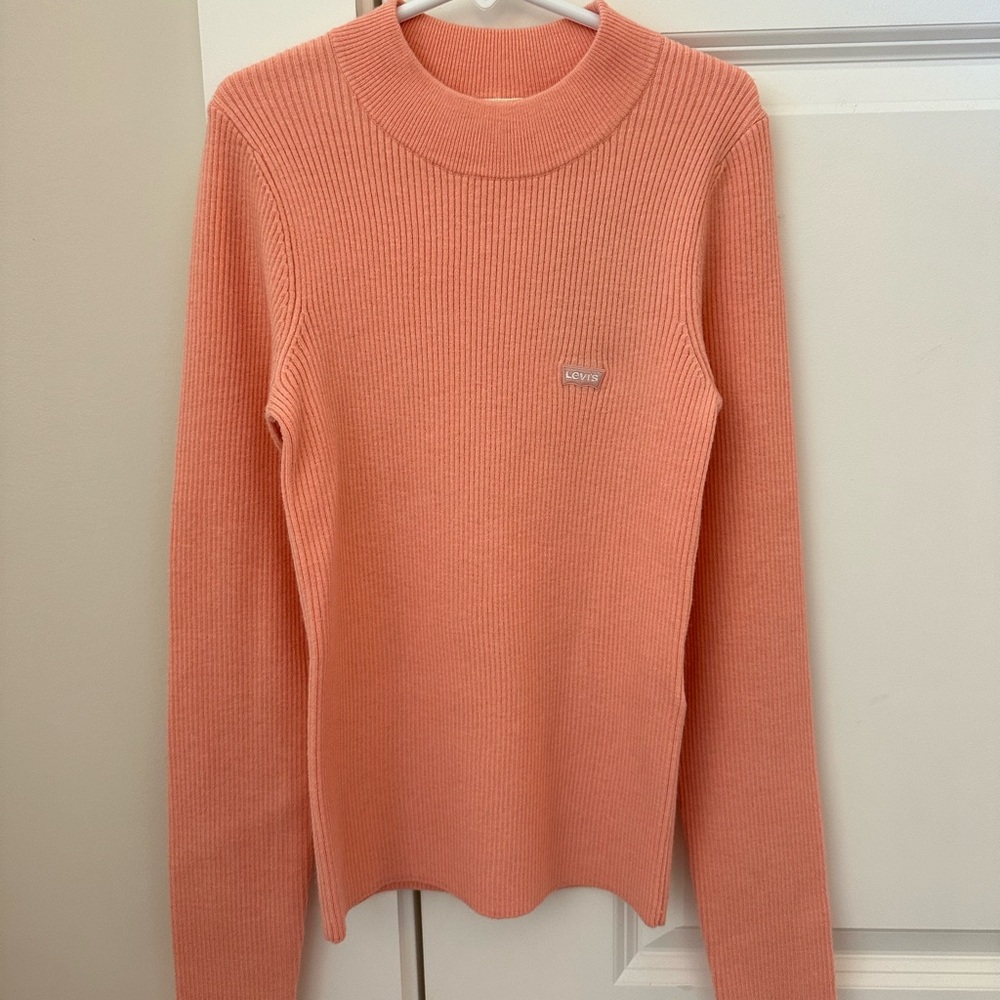 Levi's Peachy Pink Knit Sweater